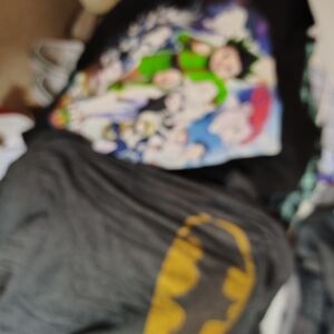 Black Graphic Short Sleeve Tee Shirts For Quick Sale